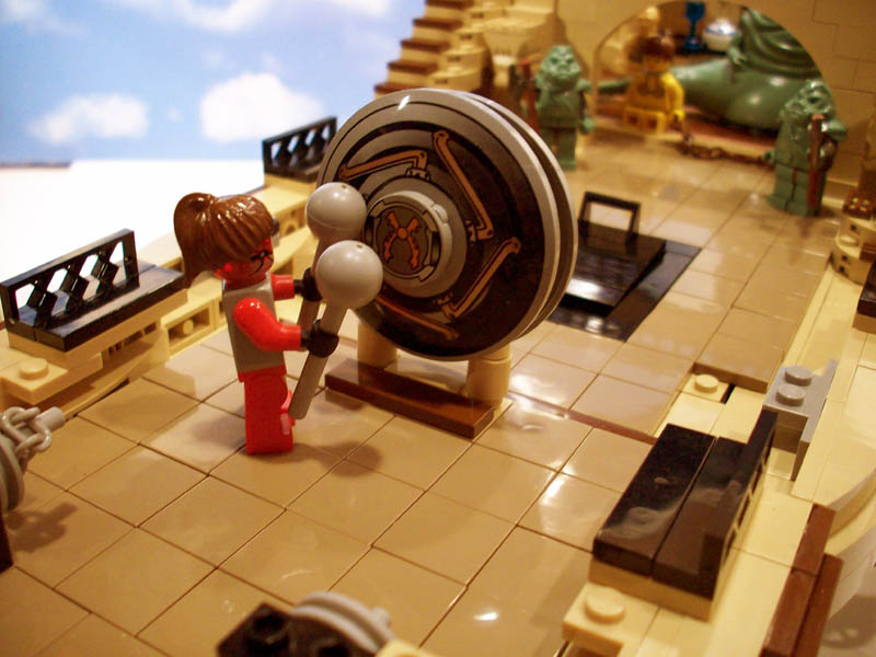 Illustration for article titled Steampunk LEGO Jabba Barge, Slave I and Other Amazing Steam Wars Models